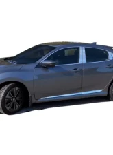 Quality Automotive Accessories 1-Piece Stainless Steel Rear Deck Trim Trunk Lid Accent Honda Civic 4-Door Hatchback 2016-2021                                     - RD16214 - Image 3