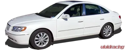 Quality Automotive Accessories 10-Piece Stainless Steel Pillar Post Trim Hyundai Azera 4-Door Sedan 2006-2011 - PP26358