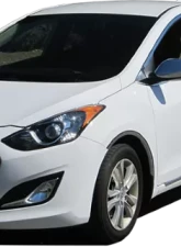 Quality Automotive Accessories 4-Piece Stainless Steel Wheel Well Accent Trim Hyundai Elantra 4-Door GT Hatchback 2013-2017                                     - WQ13345 - Image 2