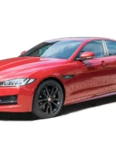 Quality Automotive Accessories 6-Piece Stainless Steel Pillar Post Trim Jaguar XE 4-Door Sedan 2017-2020                                     - PP17089 - Image 2