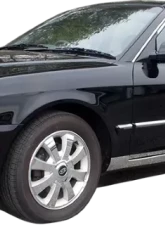 Quality Automotive Accessories 32-Piece Stainless Steel Wheel Skin Kia Optima 4-Door Sedan 2004-2005                                     - WSK24805 - Image 2