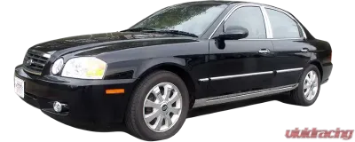 Quality Automotive Accessories 32-Piece Stainless Steel Wheel Skin Kia Optima 4-Door Sedan 2004-2005 - WSK24805