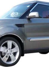 Quality Automotive Accessories 16-Piece Stainless Steel Window Trim Package Kia Soul 4-Door Hatchback 2010-2013                                     - WP10831 - Image 2