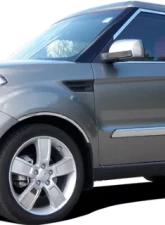 Quality Automotive Accessories 16-Piece Stainless Steel Window Trim Package Kia Soul 4-Door Hatchback 2010-2013                                     - WP10831 - Image 3