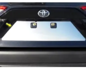 Quality Automotive Accessories 1-Piece Stainless Steel License Bar Above plate accent Trim Toyota Rav4 4-Door SUV 2019-2022