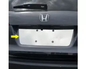 Quality Automotive Accessories 1-Piece Stainless Steel License Plate Bezel Honda Pilot 4-Door SUV 2016-2022