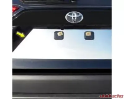Quality Automotive Accessories 1-Piece Stainless Steel License Plate Bezel Toyota Rav4 4-Door SUV 2019-2022 - LP19180