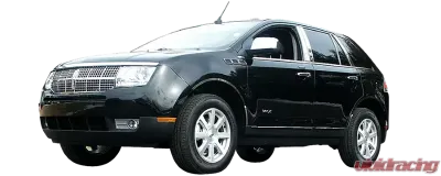 Quality Automotive Accessories 2-Piece Stainless Steel "SIGNATURE" Decal Lincoln MKX 4-Door SUV 2007-2014 - SGR47610