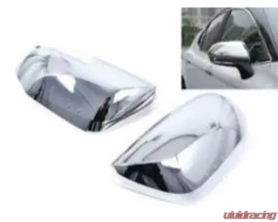 Quality Automotive Accessories 2-Piece Chrome Plated ABS plastic Mirror Cover Set Toyota Camry 4-Door Sedan 2018-2022 - MC18130