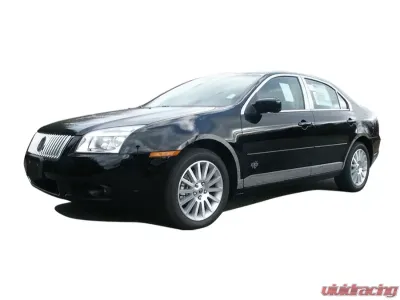 Quality Automotive Accessories 2-Piece Stainless Steel Door Sill trim Mercury Milan 4-Door Sedan 2006-2006 - DS46470