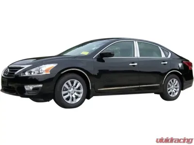 Quality Automotive Accessories 6-Piece Chrome Plated ABS plastic Grill Overlay Nissan Altima 4-Door Sedan 2013-2013 - SGC13550