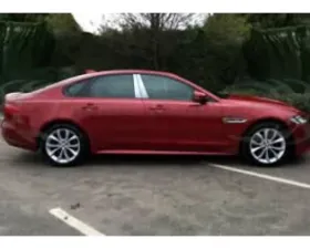 Quality Automotive Accessories 8-Piece Stainless Steel Pillar Post Trim Jaguar XF 4-Door Sedan 2016-2022