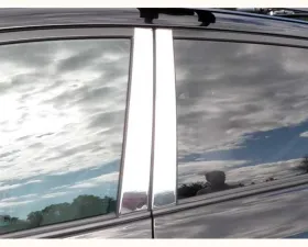 Quality Automotive Accessories 12-Piece Stainless Steel Pillar Post Trim Toyota Rav4 4-Door SUV 2019-2022