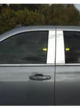 Quality Automotive Accessories 10-Piece Stainless Steel Pillar Post Trim Chevrolet Silverado 4-Door 1500 Double Cab 2019-2022                                     - PP59177 - Image 2