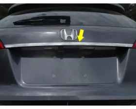 Quality Automotive Accessories 1-Piece Stainless Steel Rear Deck Trim Trunk Lid Accent Honda Pilot 4-Door SUV 2016-2022