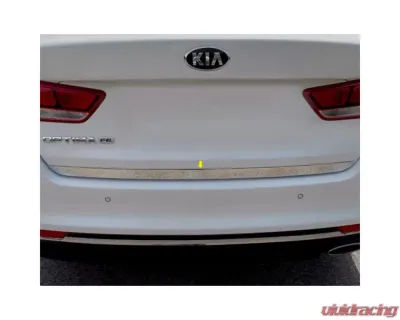 Quality Automotive Accessories 1-Piece Stainless Steel Rear Deck Trim Trunk Lid Accent Kia Optima 4-Door Sedan 2016-2020 - RD16805