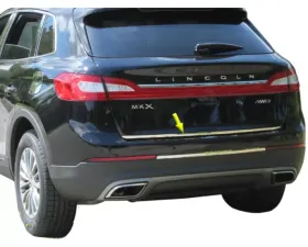 Quality Automotive Accessories 1-Piece Stainless Steel Rear Deck Trim Trunk Lid Accent Cadillac XT4 4-Door SUV 2019-2022