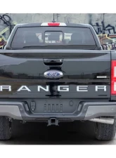 Quality Automotive Accessories 1-Piece Stainless Steel Tailgate Accent Trim Ford Ranger 4-Door 2019-2022                                     - RT59345 - Image 2