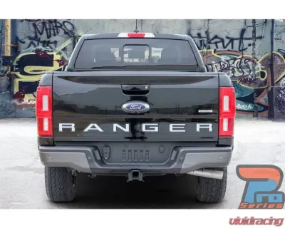 Quality Automotive Accessories 1-Piece Stainless Steel Tailgate Accent Trim Ford Ranger 4-Door 2019-2022 - RT59345