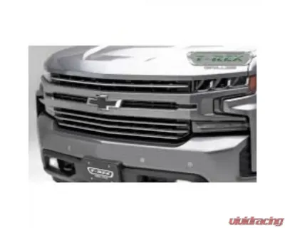 Quality Automotive Accessories 4-Piece Chrome Plated ABS plastic Grill Overlay Chevrolet Silverado 2-Door 4-Door 1500 LT RST 2019-2022 - SGC59170