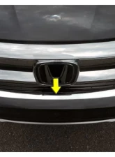 Quality Automotive Accessories 1-Piece Stainless Steel Front Grille Accent Trim Honda Pilot 4-Door SUV 2016-2022                                     - SGL16260 - Image 2