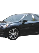 Quality Automotive Accessories 10-Piece Stainless Steel Pillar Post Trim Subaru Legacy 4-Door Sedan 2015-2019                                     - PP15448 - Image 2