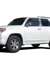 Quality Automotive Accessories 8-Piece Chrome Plated ABS plastic Door Handle Cover Kit Toyota 4Runner 4-Door SUV 2010-2022                                     - DH10177 - Image 2