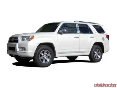 Quality Automotive Accessories 8-Piece Chrome Plated ABS plastic Door Handle Cover Kit Toyota 4Runner 4-Door SUV 2010-2022 - DH10177
