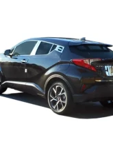 Quality Automotive Accessories 6-Piece Stainless Steel Door Handle Accent Trim Toyota C-HR 4-Door Crossover SUV 2018-2022                                     - DH18140 - Image 3