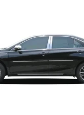 Quality Automotive Accessories 4-Piece Stainless Steel Wheel Well Accent Trim Toyota Camry 4-Door Sedan 2015-2017                                     - WQ15130 - Image 3