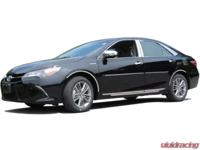 Quality Automotive Accessories 4-Piece Stainless Steel Wheel Well Accent Trim Toyota Camry 4-Door Sedan 2015-2017 - WQ15130