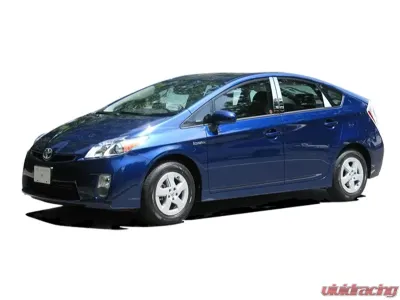 Quality Automotive Accessories 2-Piece Chrome Plated ABS plastic Mirror Cover Set Toyota Prius 4-Door Hatchback 2010-2012 - MC29155