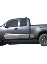 Quality Automotive Accessories 1-Piece Stainless Steel Engine Trim - Radiator Cover Toyota Tacoma 4-Door 2016-2022                                     - RC16175 - Image 5