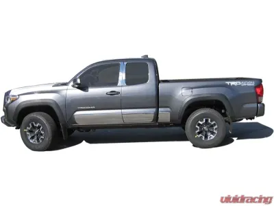Quality Automotive Accessories 1-Piece Stainless Steel Engine Trim - Radiator Cover Toyota Tacoma 4-Door 2016-2022 - RC16175