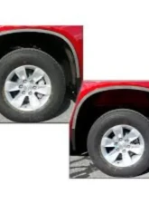 Quality Automotive Accessories 6-Piece Stainless Steel Wheel Well Accent Trim Chevrolet Silverado 2-Door 4-Door 1500 2019-2022                                     - WQ59170 - Image 2