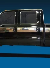 Quality Automotive Accessories 14-Piece Stainless Steel Body Side Molding Accent Trim Ford F-250 & F-350 Super Duty 4-Door Crew Cab Short Bed 2008-2010                                     - AT48323 - Image 5