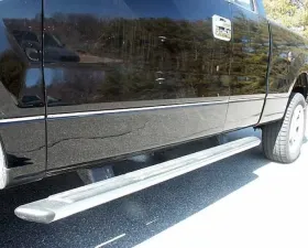 Quality Automotive Accessories 10-Piece Stainless Steel Body Side Molding Accent Trim Ford F-150 2-Door Regular Cab 6.5'Bed NO Flares 2009-2014