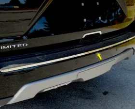 Quality Automotive Accessories 1-Piece Stainless Steel Rear Bumper Trim Accent Ford Expedition 4-Door SUV 2018-2022