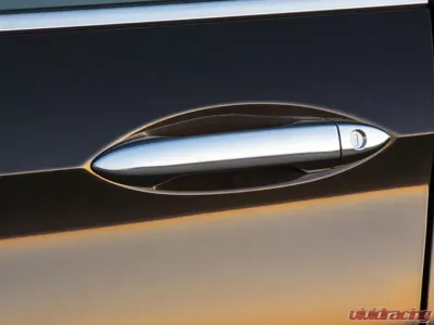 Quality Automotive Accessories 8-Piece Chrome Plated ABS plastic Door Handle Cover Kit Honda Pilot 4-Door SUV 2016-2022 - DH16260