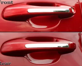 Quality Automotive Accessories 4-Piece Stainless Steel Door Handle Accent Trim Kia Sportage 4-Door SUV 2017-2022