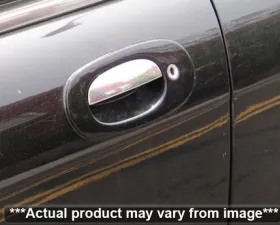 Quality Automotive Accessories 4-Piece Stainless Steel Door Handle Accent Trim Infiniti I35 4-Door Sedan 2002-2004