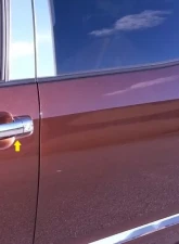 Quality Automotive Accessories 8-Piece Chrome Plated ABS plastic Door Handle Cover Kit Toyota Sequoia 4-Door SUV 2008-2019                                     - DH27145 - Image 5