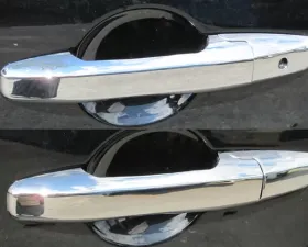 Quality Automotive Accessories 8-Piece Chrome Plated ABS plastic Door Handle Cover Kit Honda Civic 4-Door Sedan 2006-2011