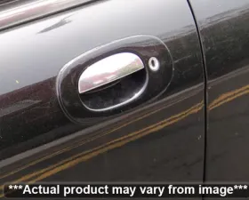 Quality Automotive Accessories 2-Piece Stainless Steel Door Handle Accent Trim Chevrolet Silverado 2-Door C/K 1500 1988-1996