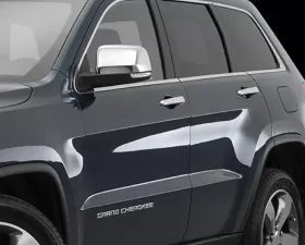 Quality Automotive Accessories 8-Piece Chrome Plated ABS plastic Door Handle Cover Kit Jeep Grand Cherokee 4-Door SUV 2011-2021