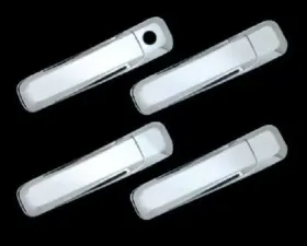 Quality Automotive Accessories 8-Piece Chrome Plated ABS plastic Door Handle Cover Kit Jeep Cherokee 4-Door SUV 2014-2022