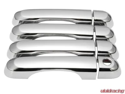 Quality Automotive Accessories 8-Piece Chrome Plated ABS plastic Door Handle Cover Kit Jeep Renegade 4-Door SUV 2015-2022 - DH55070