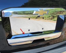 Quality Automotive Accessories 1-Piece Chrome Plated ABS plastic Tailgate Handle Cover Cadillac Escalade 4-Door SUV 2015-2020