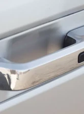 Quality Automotive Accessories 12-Piece Chrome Plated ABS plastic Door Handle Cover Kit Ford F-250 & F-350 Super Duty 4-Door 2017-2022                                     - DH55309 - Image 3