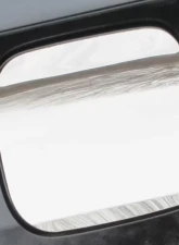 Quality Automotive Accessories 1-Piece Stainless Steel Gas Door Cover Trim Toyota Prius 4-Door Hatchback 2016-2022                                     - GC16135 - Image 6